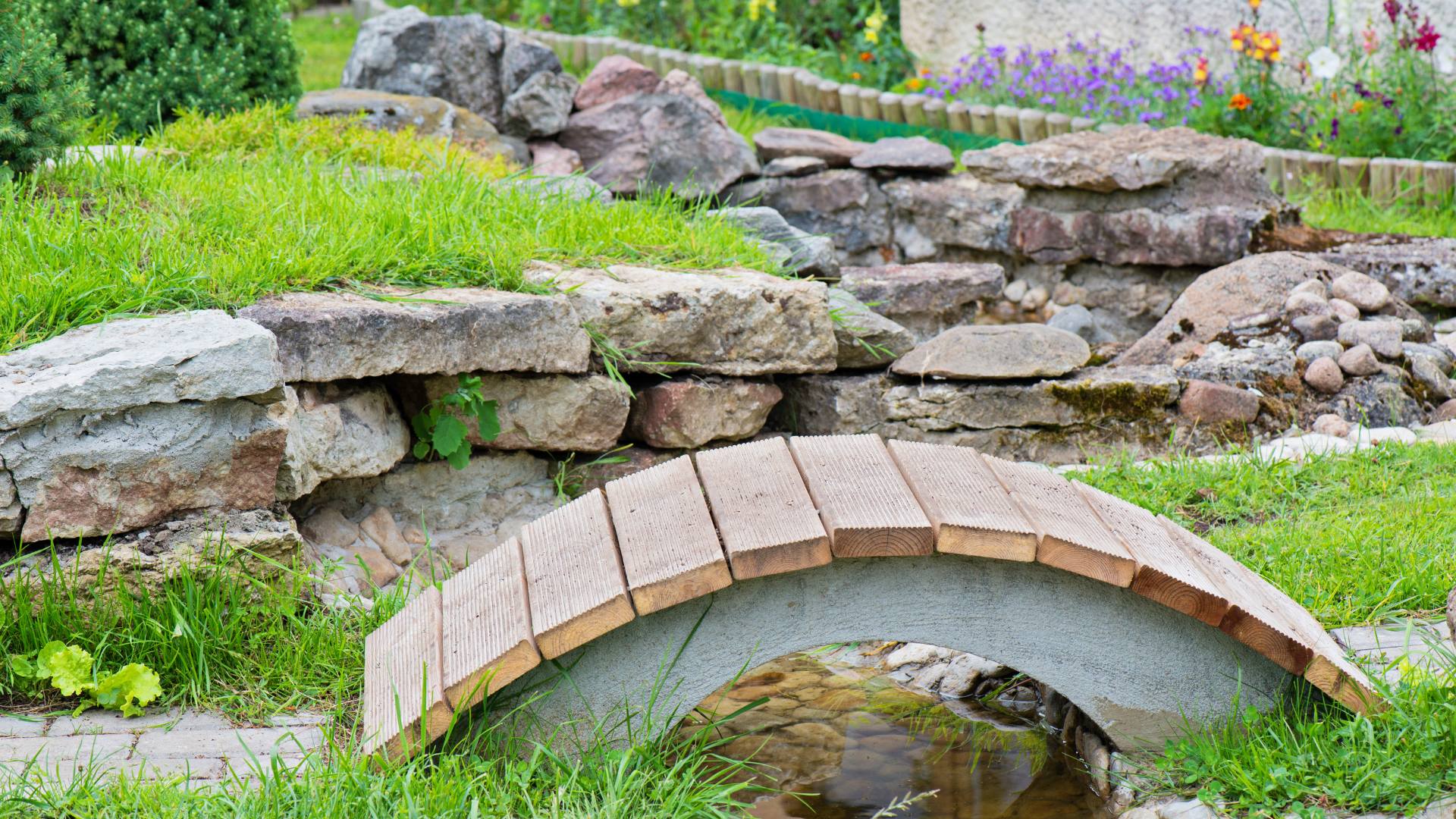 Jardin moderne
